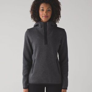 Lululemon Its Fleecing Cold Pockets 1/4 Zip Hoodie